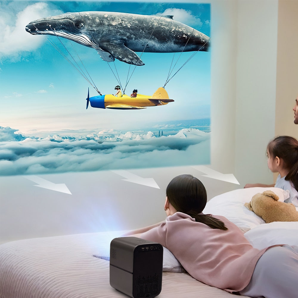 4K Home Projector: Cinema Quality in Your Space encalife