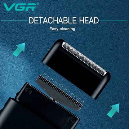 Electric Razor For Men | Dual Blade Design