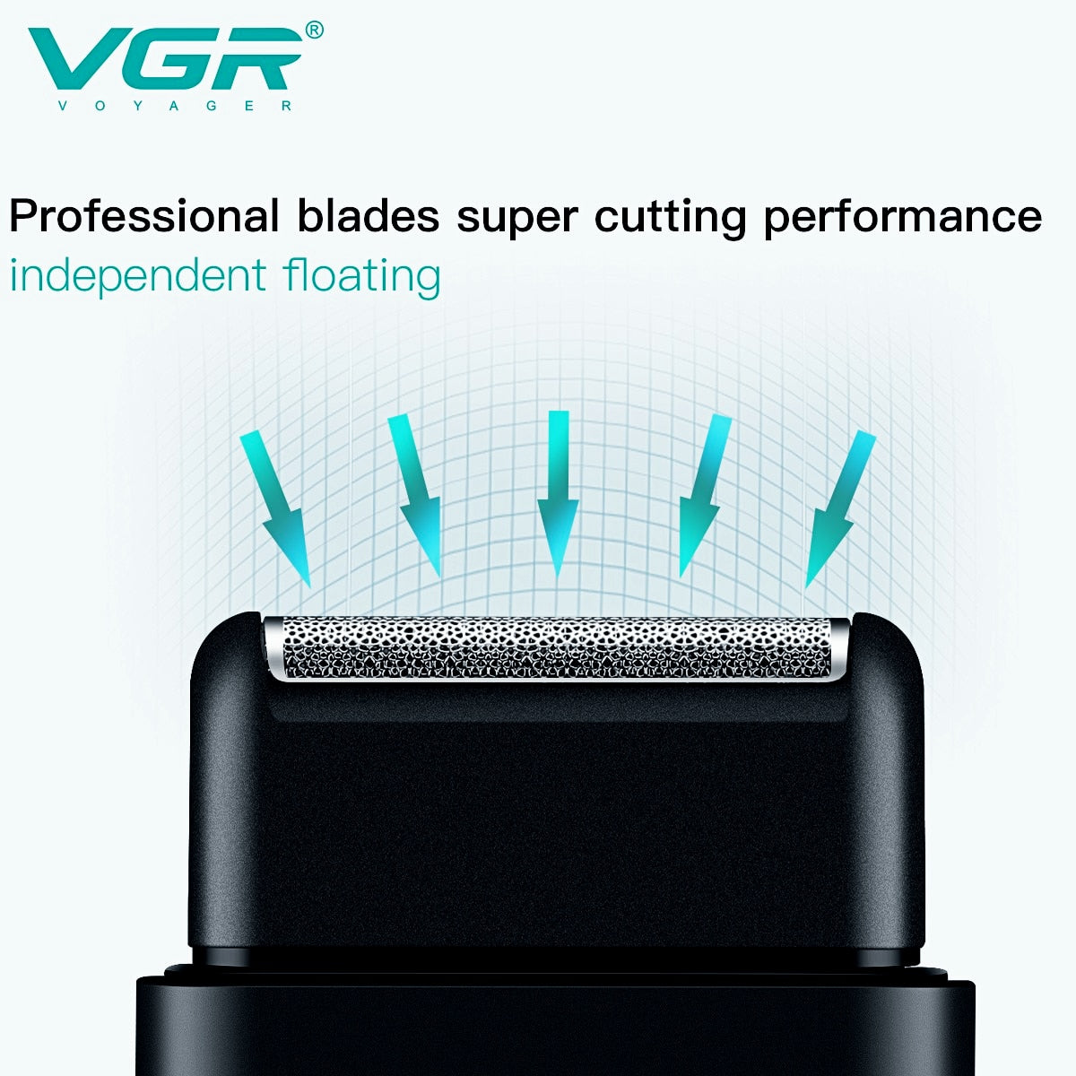 Electric Razor For Men | Dual Blade Design
