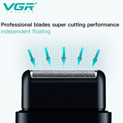 Electric Razor For Men | Dual Blade Design encalife