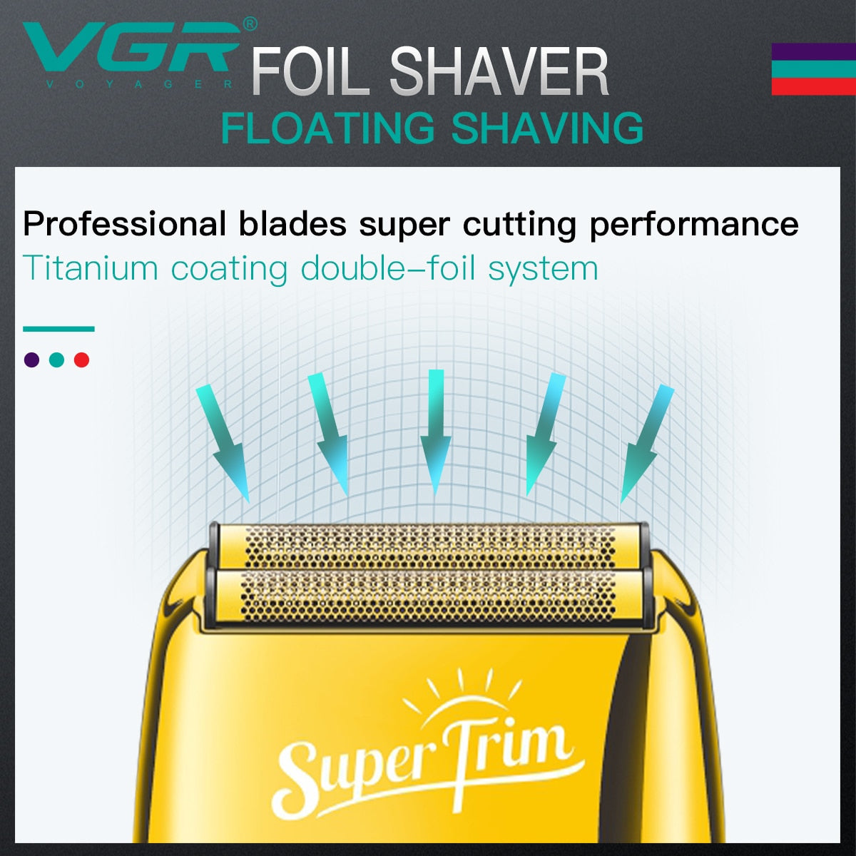 Electric Razor For Men | Precision Twin Blades