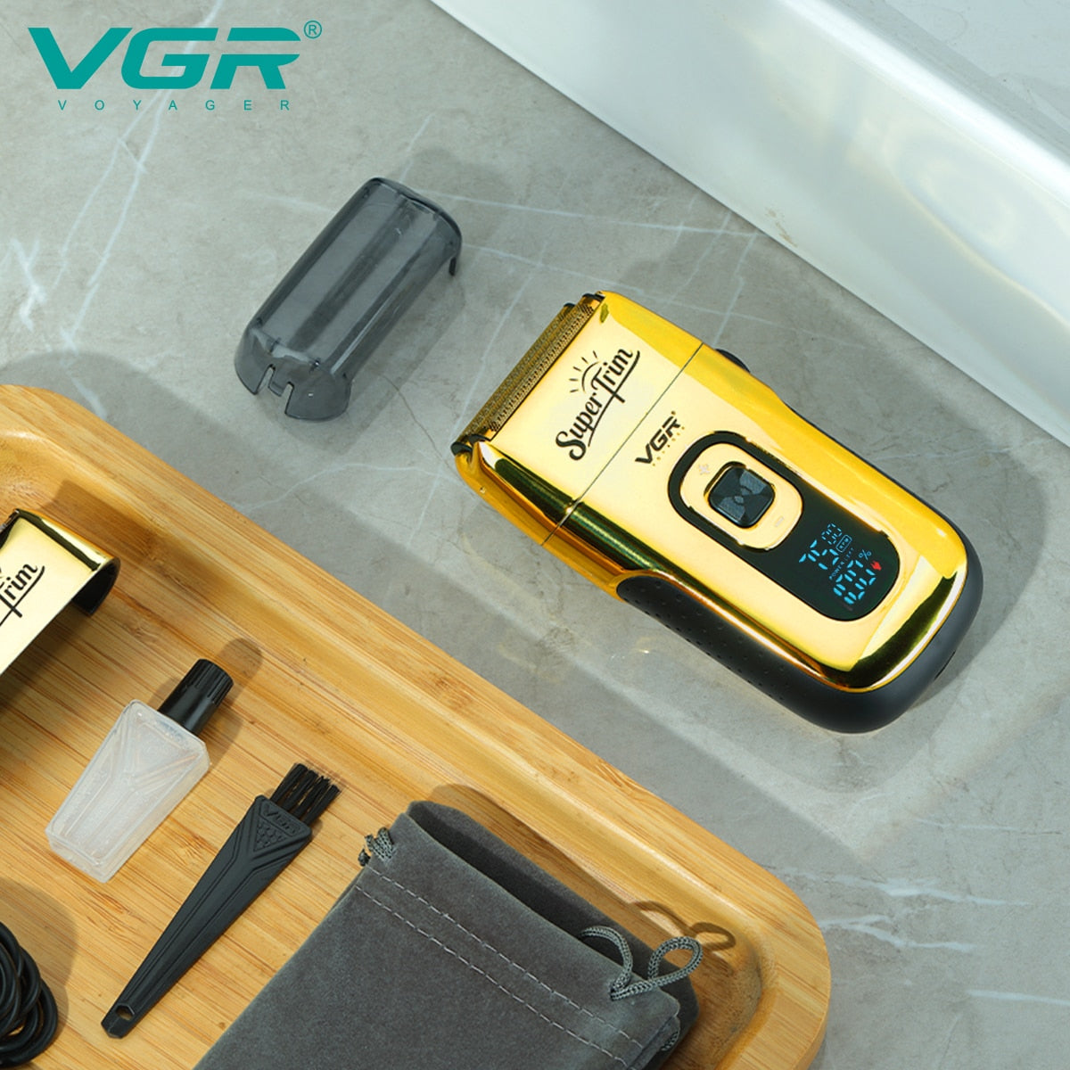 Electric Razor For Men | Precision Twin Blades encalife