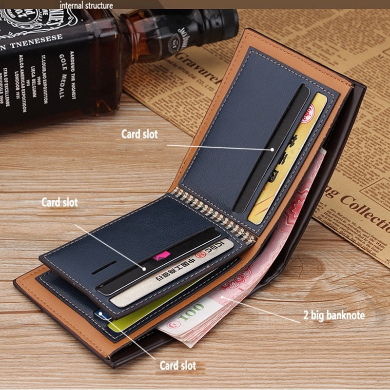 Vintage Wallet For Men | Premium Slimline Leather Wallet encalife