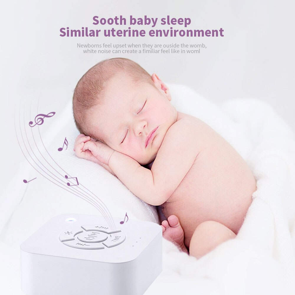 White Noise Sound Machine | Soothing Sleep Aid and Relaxation Device encalife