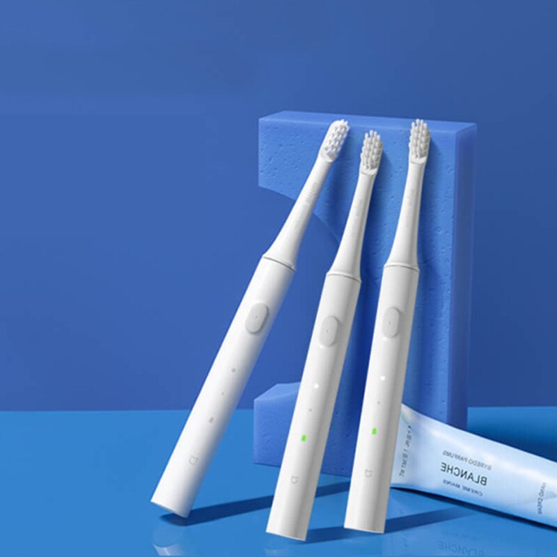 Electric Toothbrush | White | Includes 3 Heads encalife