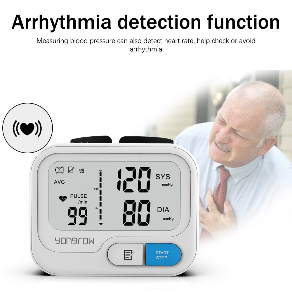 Digital Blood Pressure Monitor | Multi-User LED Screen encalife