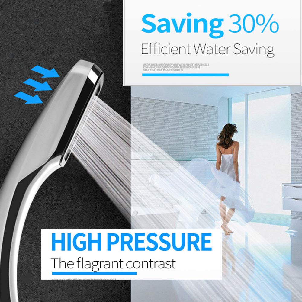 Shower Head With 300 Holes | High-Pressure Water Flow encalife