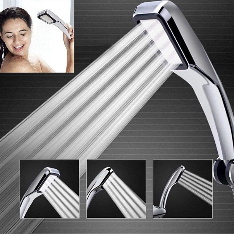 Shower Head With 300 Holes | High-Pressure Water Flow encalife