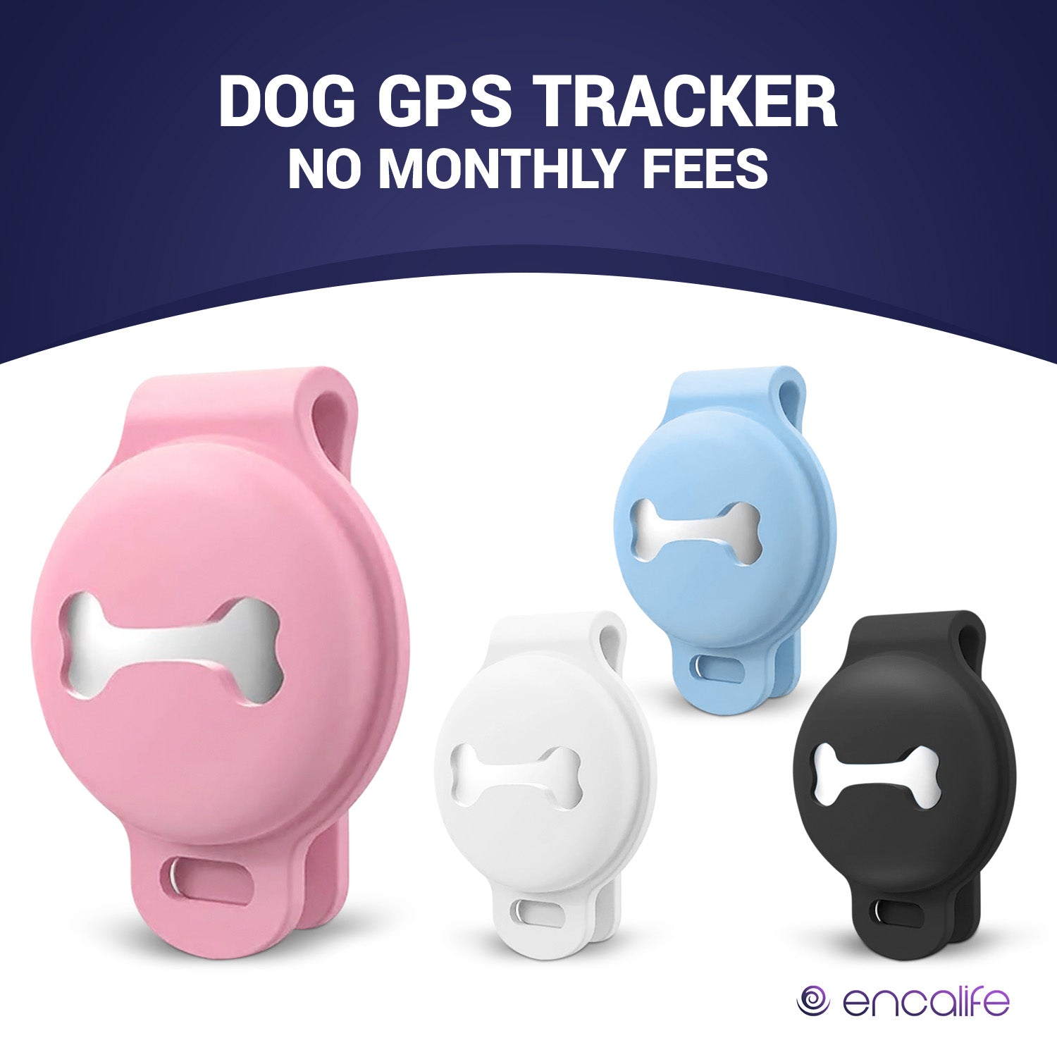Dog GPS Tracker Collar | No Monthly Fees encalife