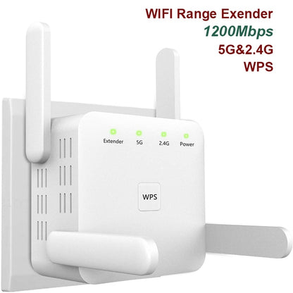 Portable Wifi Extender | 1,200Mbps 5G | High-Speed Connectivity