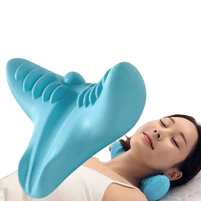 Pillow For Neck Pain | V-Shaped Curvature Design encalife