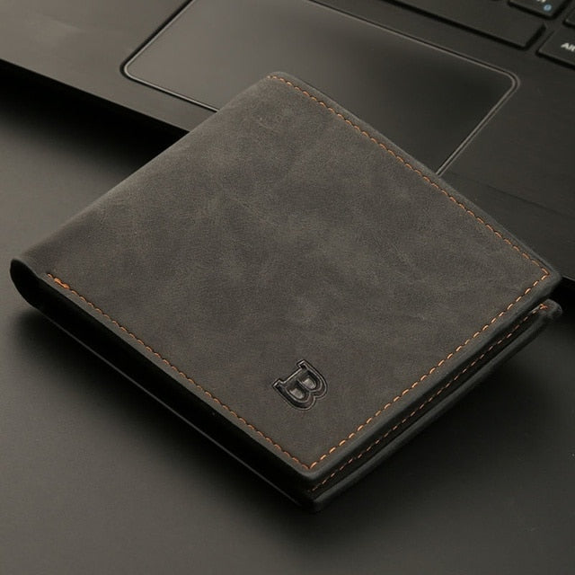 Retro Wallet For Men | Lightweight Leather Wallet encalife