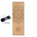 Natural Cork Yoga Mat | Non-Slip Design