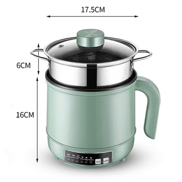 Multi-Function Rice Cooker | Mini Non-Stick Hot Pot encalife