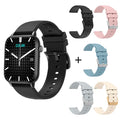 Fitness Tracking Smart Watch | Heart Rate And Sleep Monitor With 5 Straps