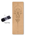 Natural Cork Yoga Mat | Non-Slip Design