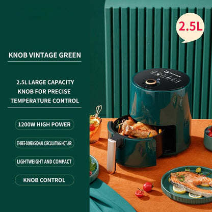 Air Fryer | Black | 2.5L Multi-Function Machine