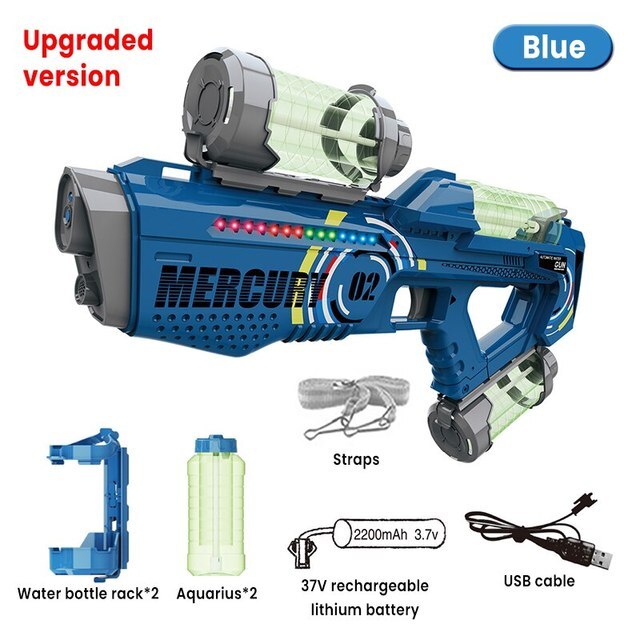 Electric Continuous Firing Water Gun: Unleash Aquatic Dominance encalife