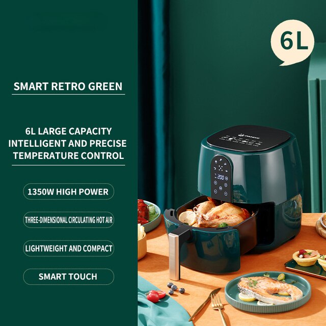 Air Fryer | Black | 6L Multi-Purpose Machine