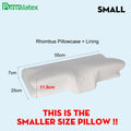 Pillow For Neck Pain | Memory Foam Pillow With Central Groove Design