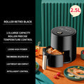 Air Fryer | Black | 2.5L Multi-Function Machine