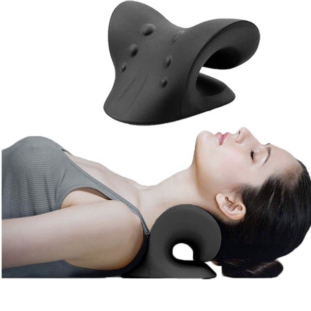 Pillow For Neck Pain | V-Shaped Curvature Design encalife