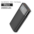 Portable Charger | Black | 18W / 20,000mAh Power Bank