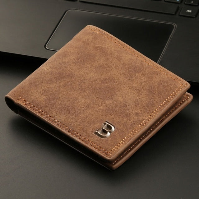 Retro Wallet For Men | Lightweight Leather Wallet encalife