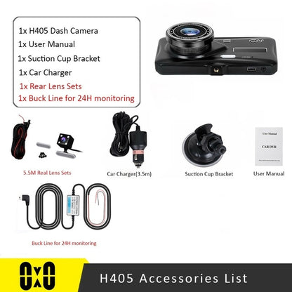 High-Quality Dash Cam | Dual Camera System
