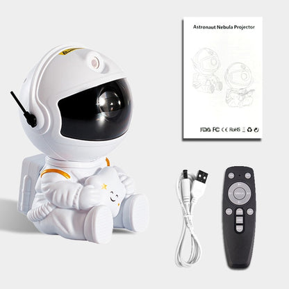 Astronaut Galaxy Star Projector | LED Light Nebula Lamp
